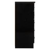 Wooden Chest Of 5 Drawers Narrow - Nevada