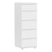Wooden Chest Of 5 Drawers Narrow - Nova