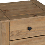 Wooden Chest Of 5 Drawers Narrow - Panama