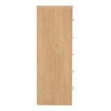 Wooden Chest Of 5 Drawers Narrow - Seville