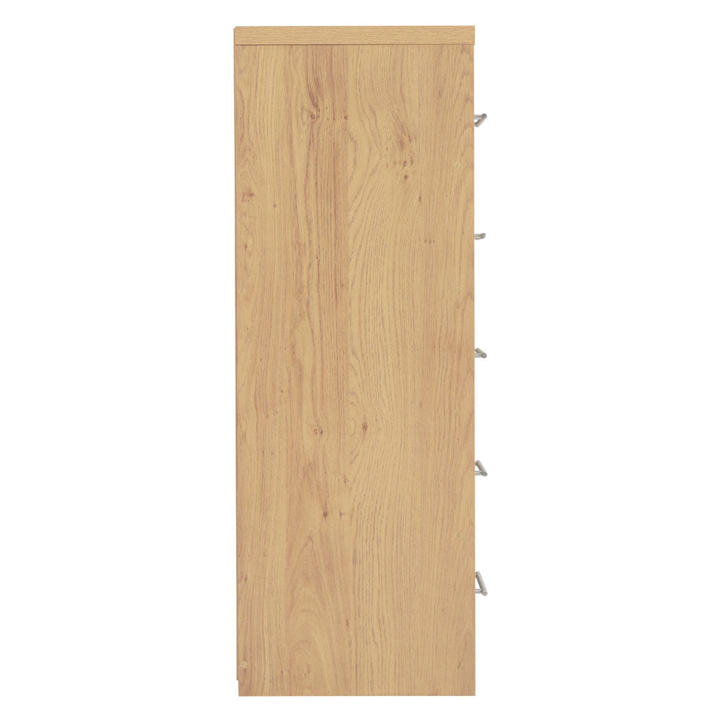 Wooden Chest Of 5 Drawers Narrow - Seville