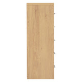 Wooden Chest Of 5 Drawers Narrow - Seville