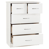 Wooden Chest Of 5 Drawers - Nevada
