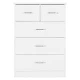 Wooden Chest Of 5 Drawers - Nevada