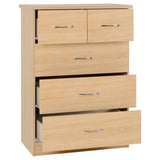 Wooden Chest Of 5 Drawers - Nevada