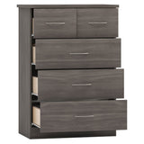 Wooden Chest Of 5 Drawers - Nevada