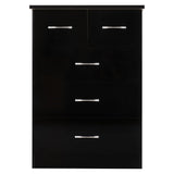 Wooden Chest Of 5 Drawers - Nevada