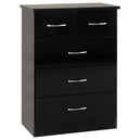 Wooden Chest Of 5 Drawers - Nevada