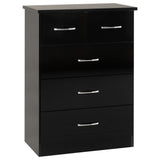 Wooden Chest Of 5 Drawers - Nevada