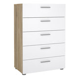 Wooden Chest Of 5 Drawers - Pepe