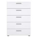 Wooden Chest Of 5 Drawers - Pepe