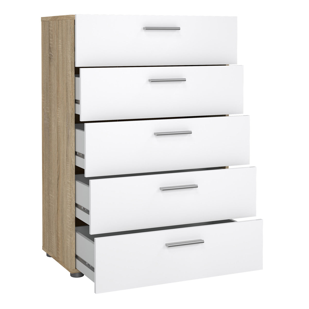 Wooden Chest Of 5 Drawers - Pepe
