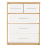 Wooden Chest Of 5 Drawers - Seville