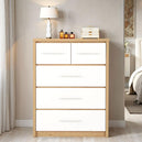 Wooden Chest Of 5 Drawers - Seville