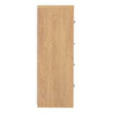 Wooden Chest Of 5 Drawers - Seville