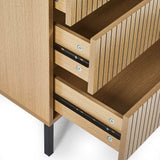 Wooden Chest Of 5 Drawers - Sia