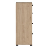 Wooden Chest Of 5 Drawers - Sofia