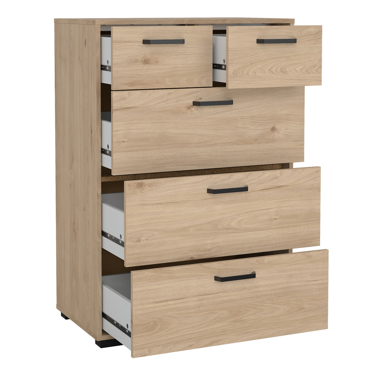 Wooden Chest Of 5 Drawers - Sofia