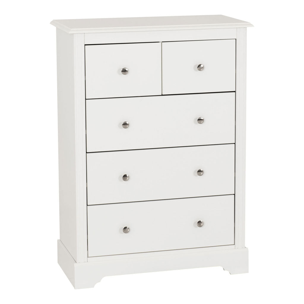 Wooden Chest Of 5 Drawers - Stratford