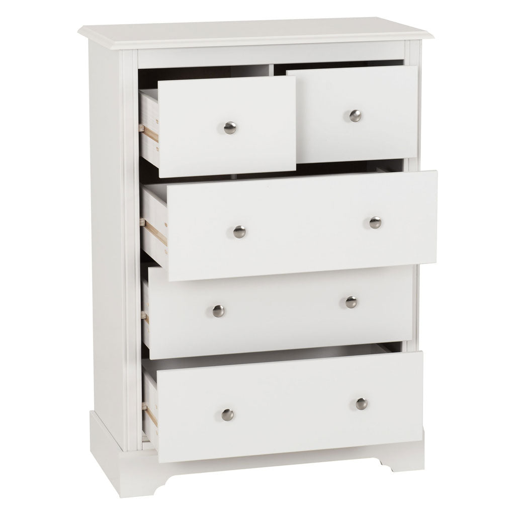 Wooden Chest Of 5 Drawers - Stratford