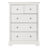 Wooden Chest Of 5 Drawers - Stratford