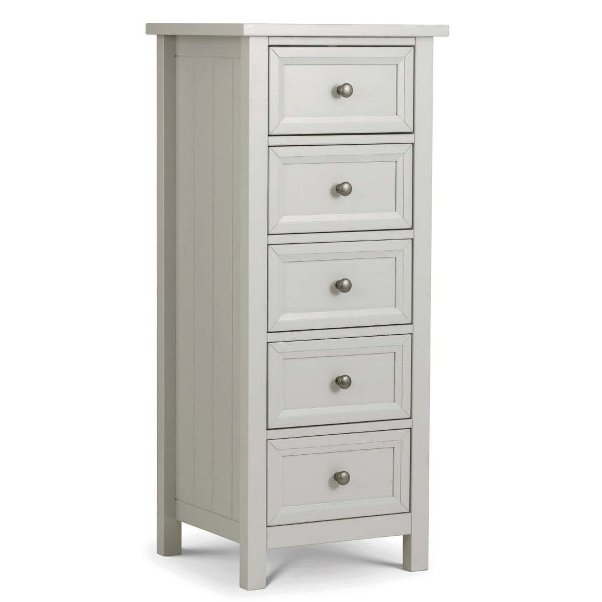 Wooden Chest Of 5 Drawers Tall - Maine