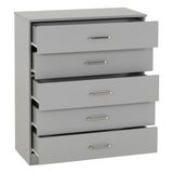 Wooden Chest Of 5 Drawers Wide - Dakota