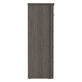 Wooden Chest Of 5 Drawers Wide - Lisbon