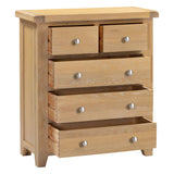 Wooden Chest Of 5 Drawers - Windsor