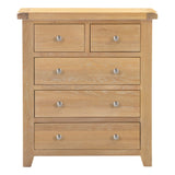 Wooden Chest Of 5 Drawers - Windsor