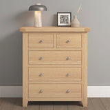 Wooden Chest Of 5 Drawers - Windsor