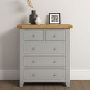 Wooden Chest Of 5 Drawers - Windsor