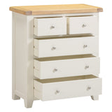 Wooden Chest Of 5 Drawers - Windsor