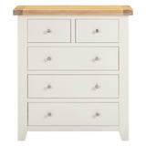 Wooden Chest Of 5 Drawers - Windsor