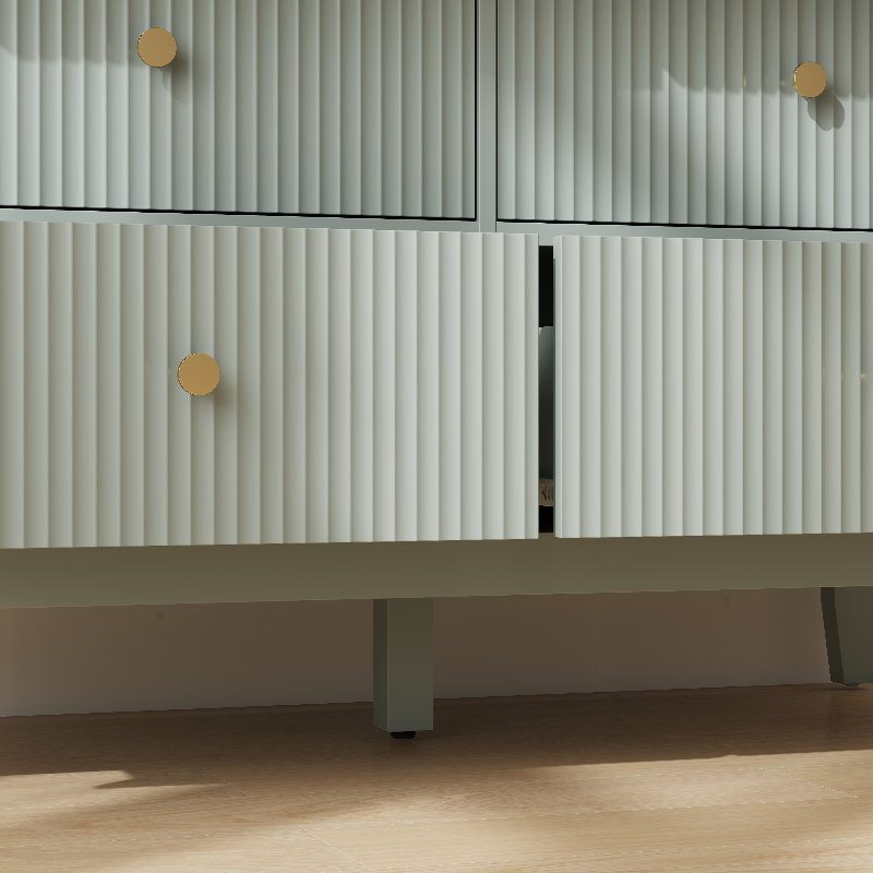 Wooden Chest Of 6 Drawers 100cm Wide - Velmora