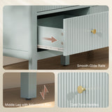 Wooden Chest Of 6 Drawers 100cm Wide - Velmora