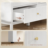 Wooden Chest Of 6 Drawers 100cm Wide - Velmora