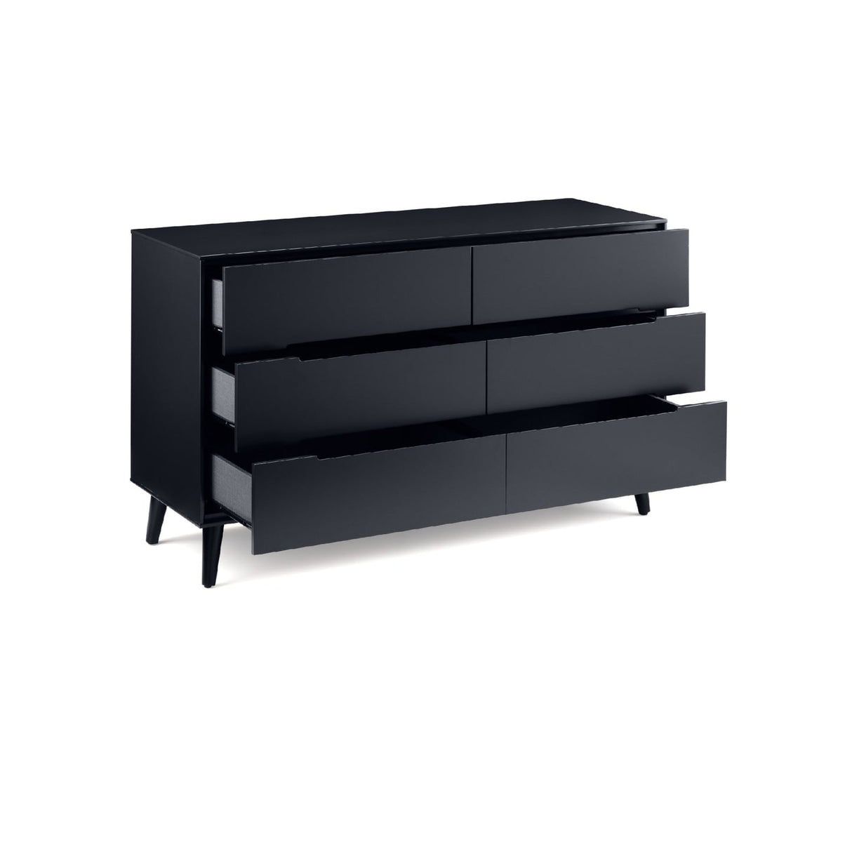 Wooden Chest Of 6 Drawers - Alicia