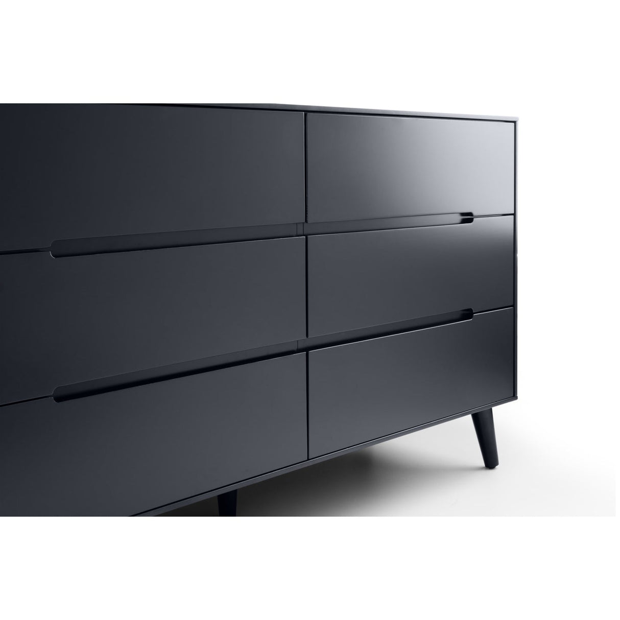 Wooden Chest Of 6 Drawers - Alicia