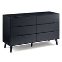 Wooden Chest Of 6 Drawers - Alicia