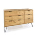 Wooden Chest Of 6 Drawers - Augusta