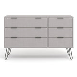 Wooden Chest Of 6 Drawers - Augusta