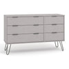 Wooden Chest Of 6 Drawers - Augusta