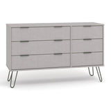 Wooden Chest Of 6 Drawers - Augusta