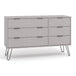 Wooden Chest Of 6 Drawers - Augusta