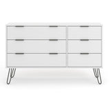 Wooden Chest Of 6 Drawers - Augusta