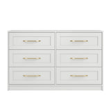 Wooden Chest Of 6 Drawers - Austen