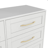 Wooden Chest Of 6 Drawers - Austen