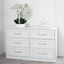 Wooden Chest Of 6 Drawers - Austen