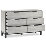 Wooden Chest Of 6 Drawers - Bali